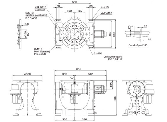 2PF300及500结构参数