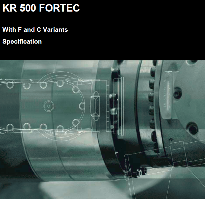 KUKA Spez_KR_500_FORTEC_EN 使用手册