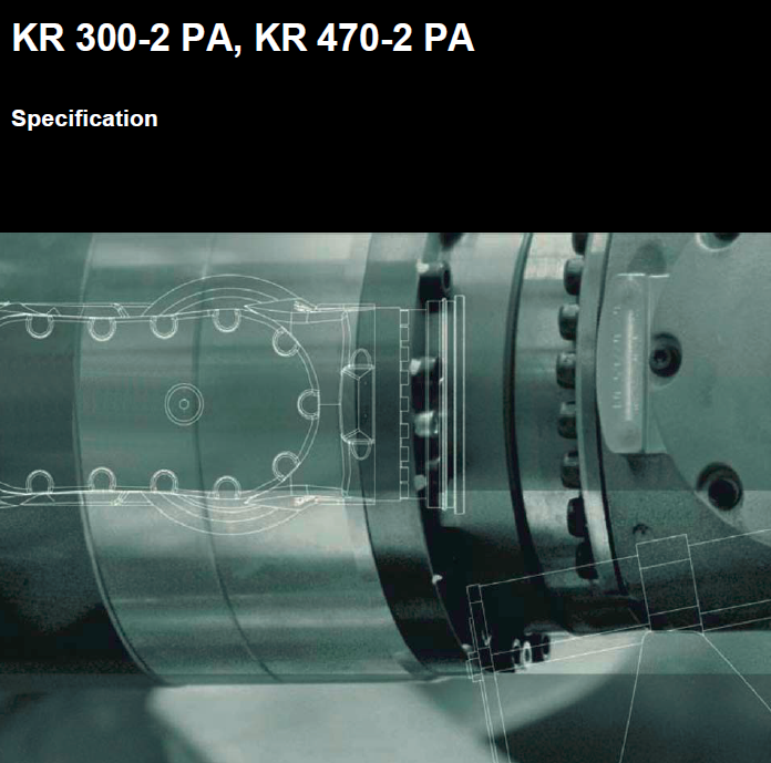 KUKA Spez_KR_300-2 470-2_PA_EN 使用手册