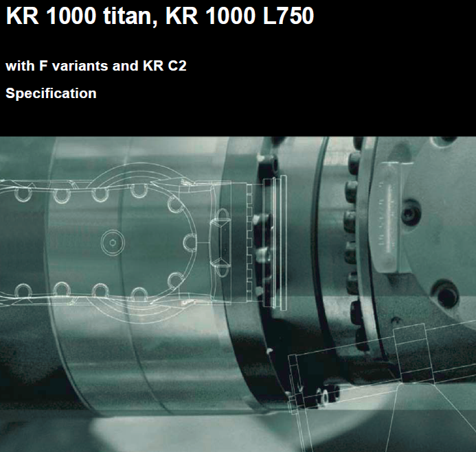 KUKA Spez_KR_1000_titan KR_1000_L750_EN使用手册