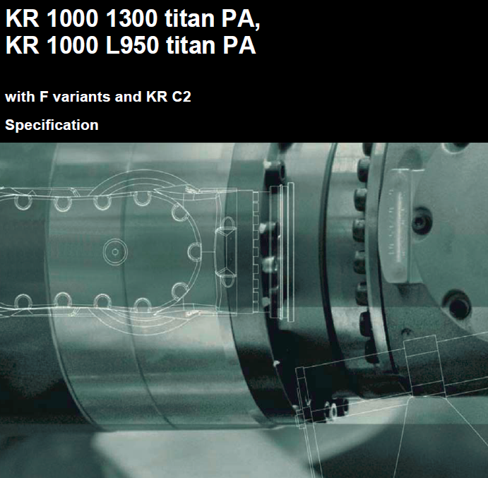 KUKA Spez_KR_1000_titan_PA_EN 使用手册