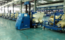 井源机电AGV助力于轮胎行业首个工业4.0工厂