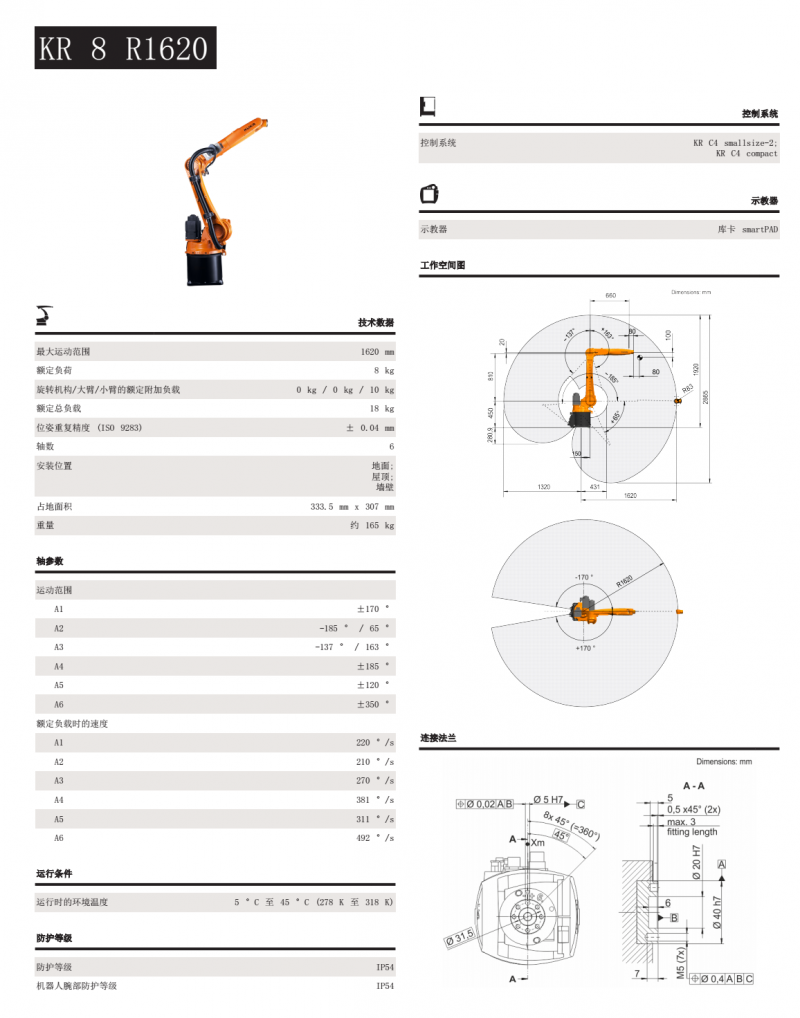 KUKA KR 8 R 1620