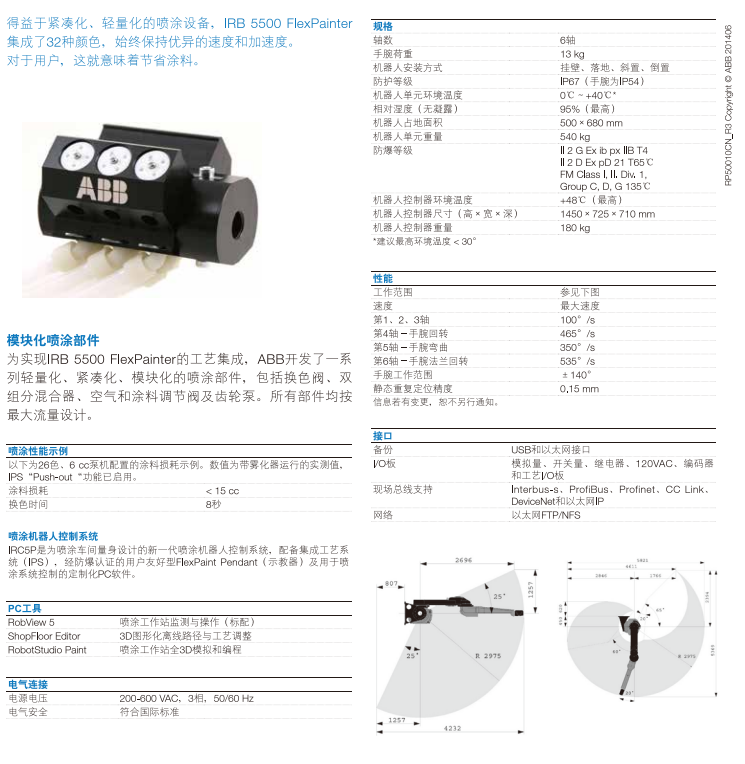 喷粉机器人