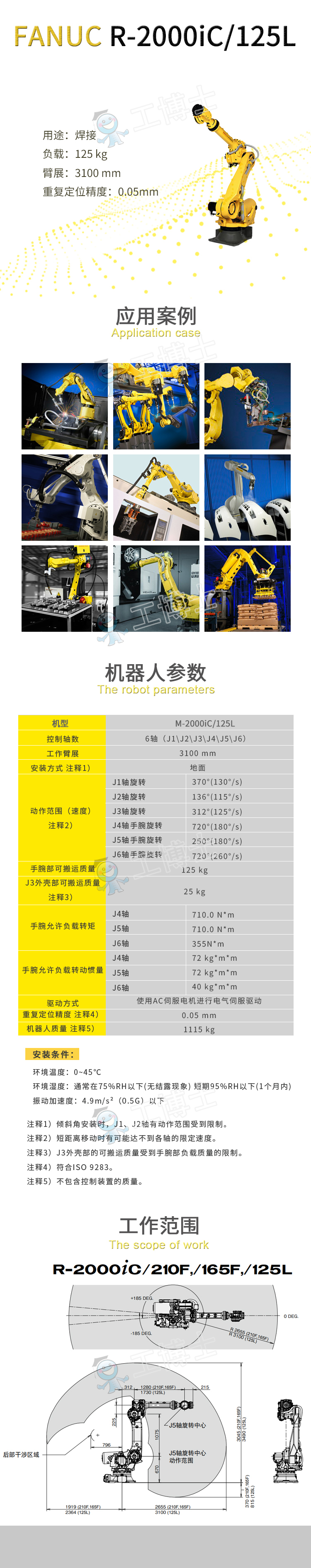 发那科 R-2000iC_125L_SA_Prim 3D数模图