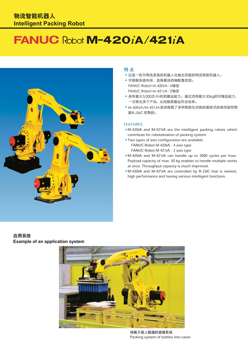 发那科 M-420iA 3D数模图