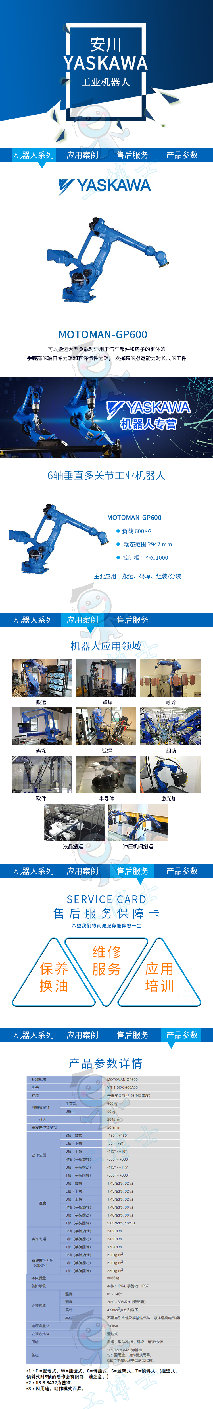 安川 GP600_3D数模图