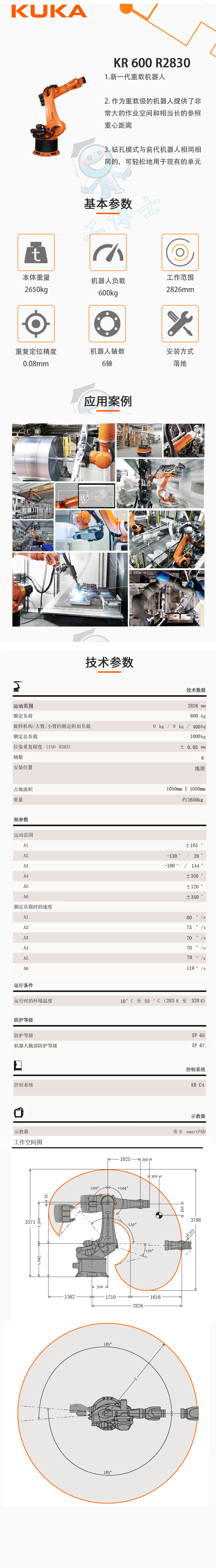 库卡 KR600_R2830_stp 3D数模图