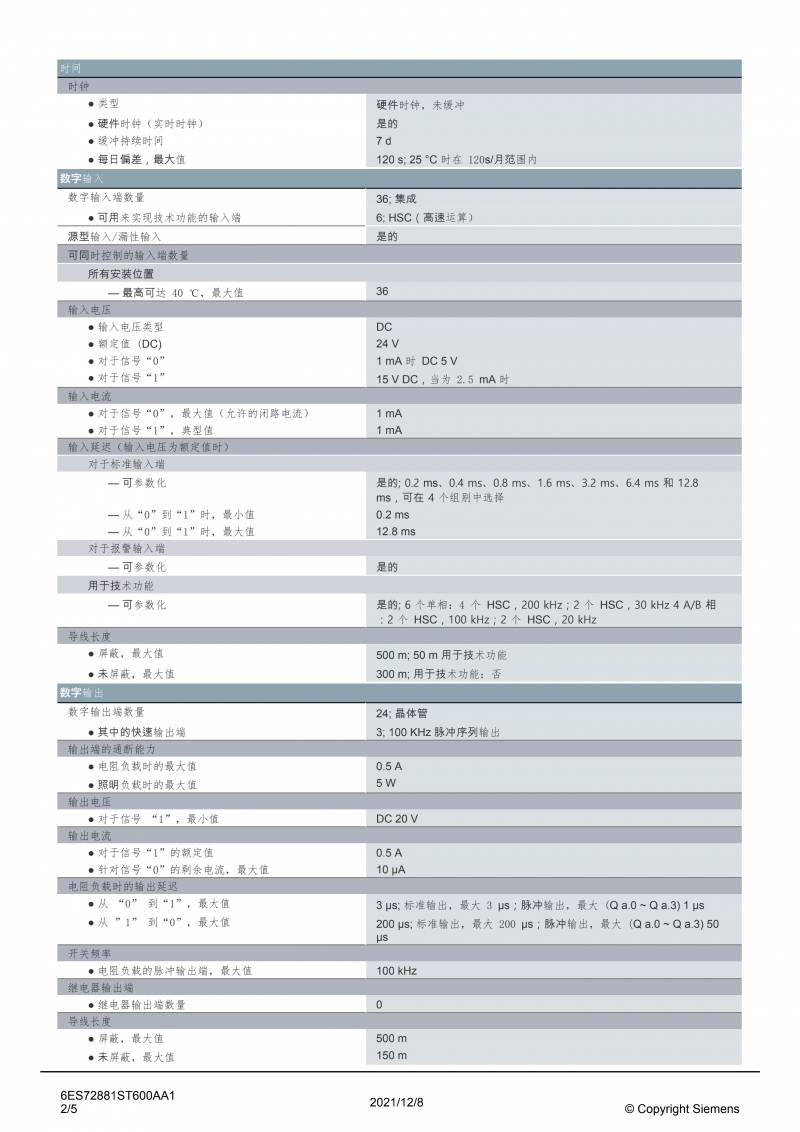 1st60详细参数