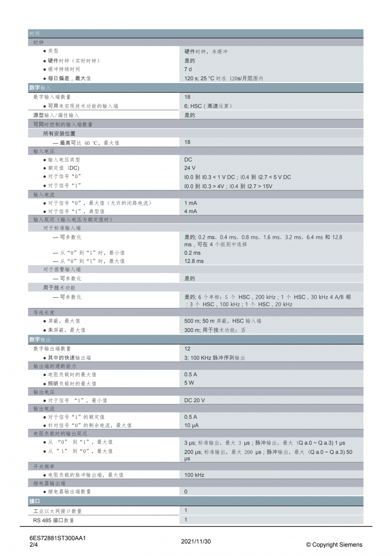 1st30详细参数